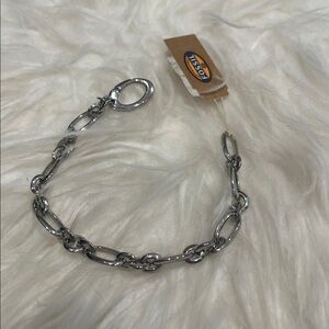 Fossil 7 inch Chain Charm Bracelet